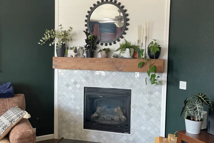 Stone accent & interior
