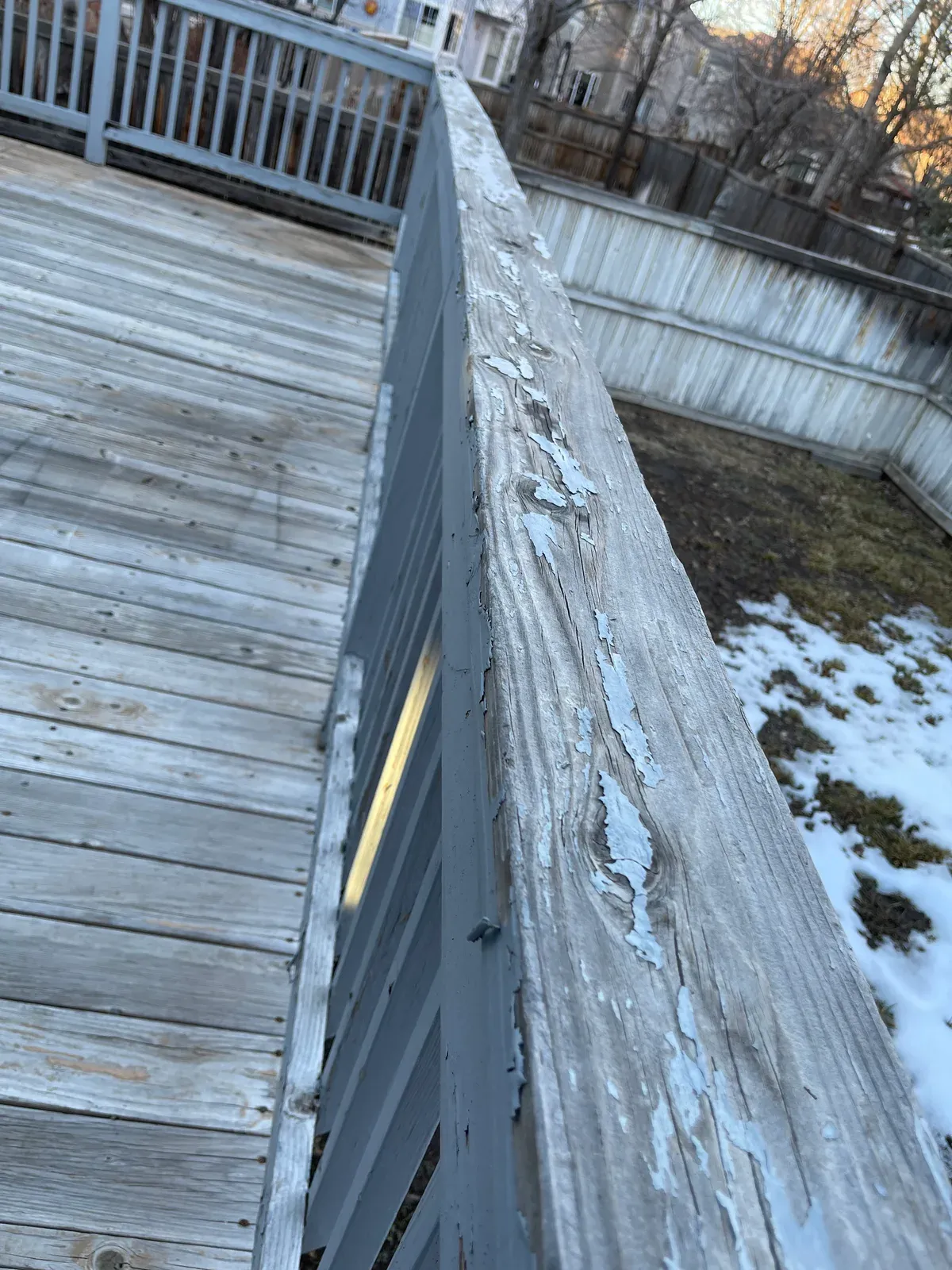 Deck railing & stairs — photo 4 of 6